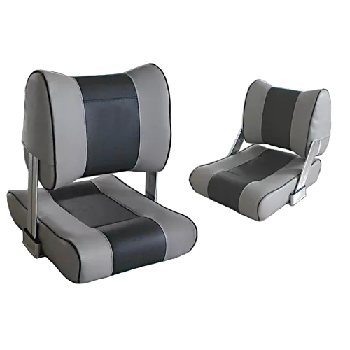Allpa Boat Chair Model 'Twin', Grey/Dark Grey