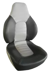 Allpa Folding Boat Chair Model 'Fish Pro', Black/Grey