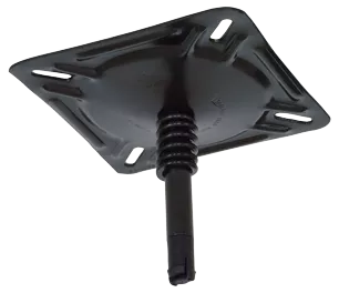Allpa Hi-Lo Rotary Platform, E-Coated Steel, With Spring