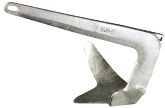 Allpa Hot-Dip Galvanized Steel Plough Anchor