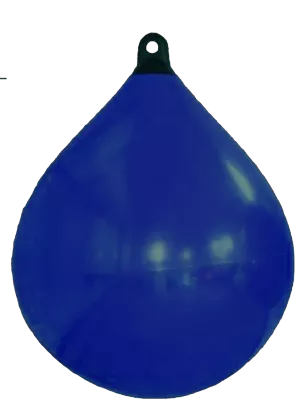 Allpa Solid Head Buoy, Ø550, L=730mm, Dark Blue With Black Head (Size 3)
