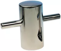 Allpa Stainless Steel Bollard Bolt Mount M10, Ø60mm, H=120mm