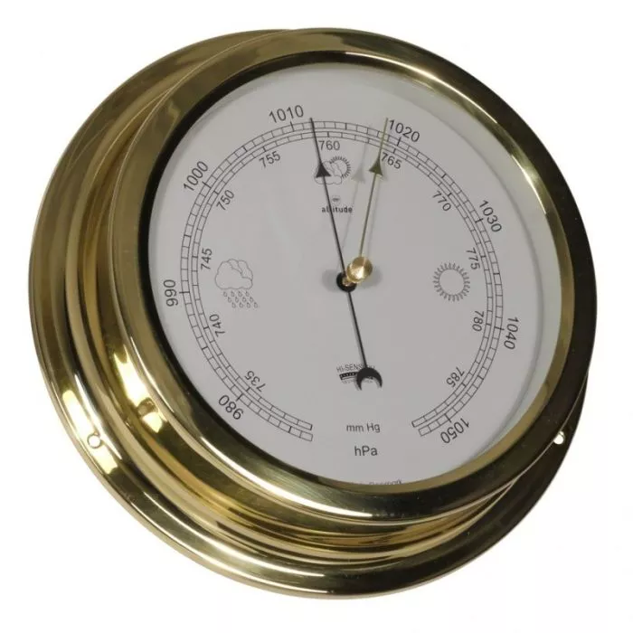 Altitude Barometer Brass Ø224 mm