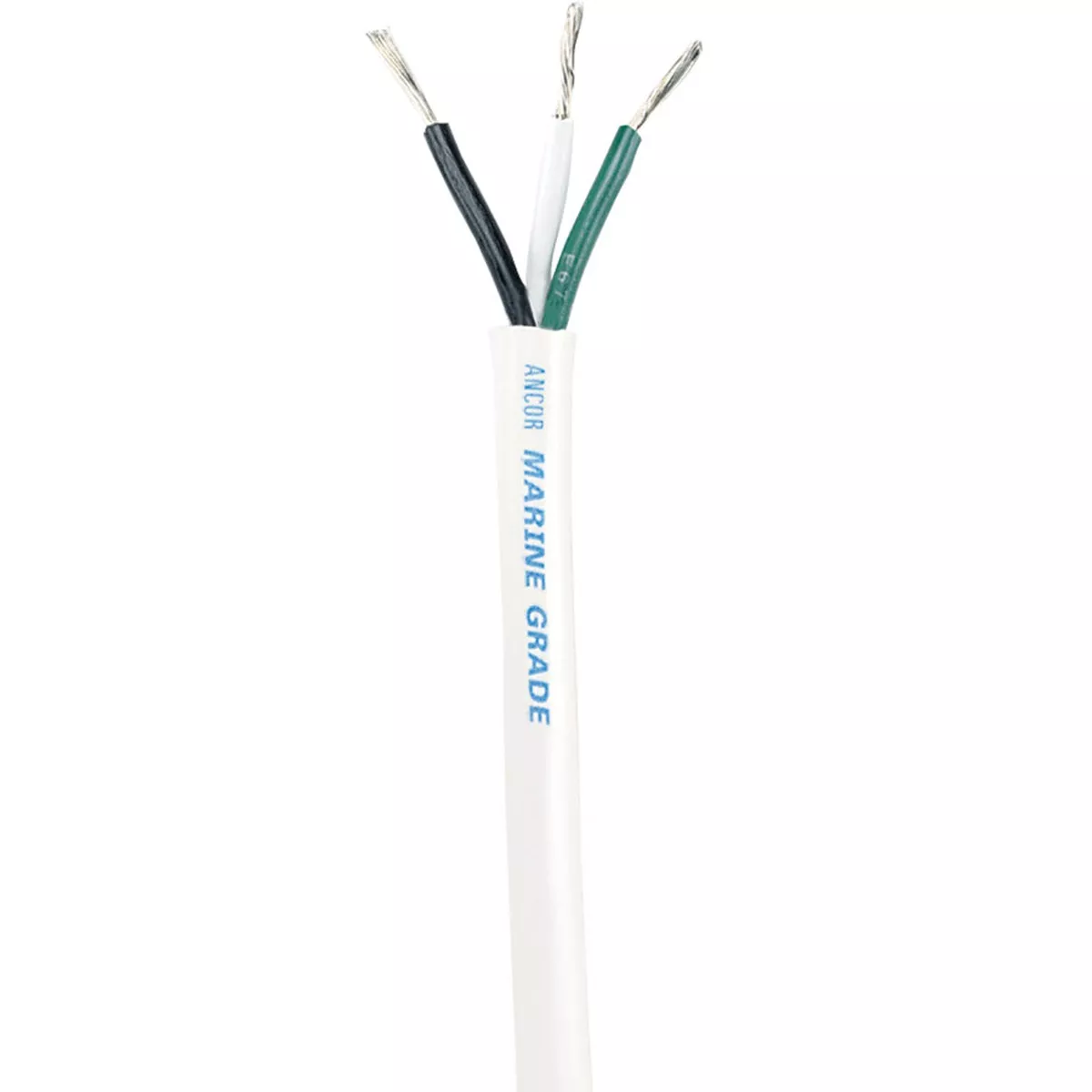 Ancor White Triplex Cable - 14/3 - Sold by the Foot