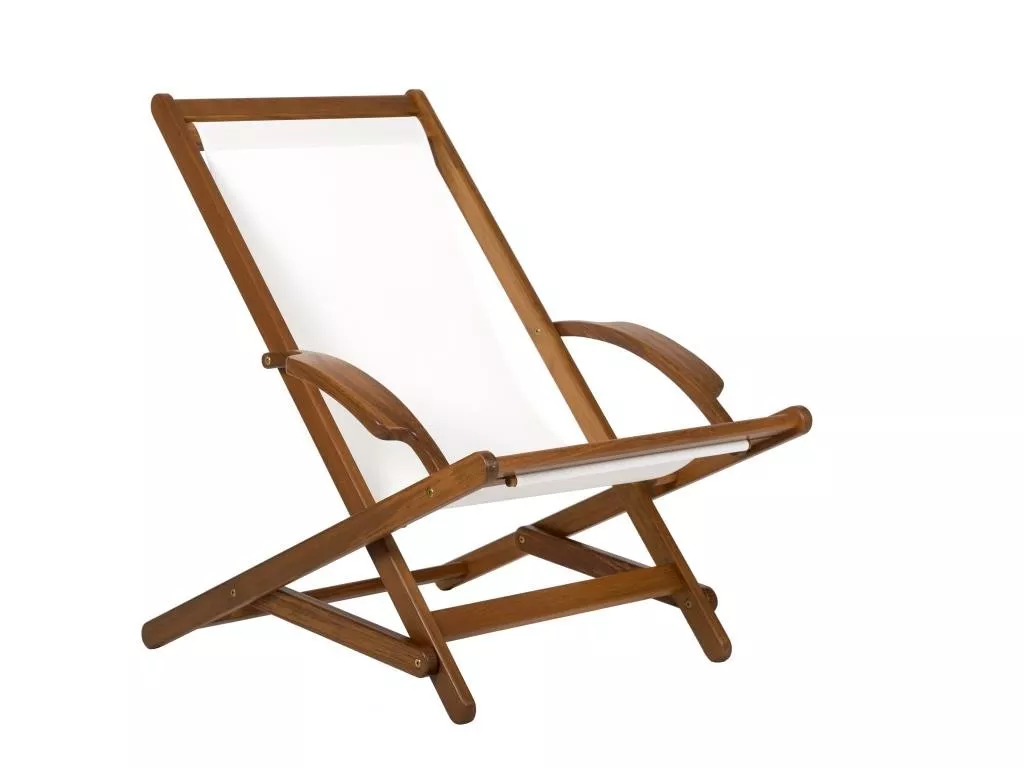 ARC Marine Sun Chair Oiled No Canvas