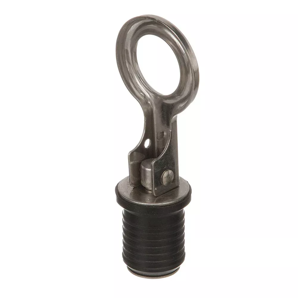 Attwood Snap-Handle Stainless Steel Drain Plug - 1" Diameter