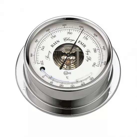 BARIGO 186.1CR Chrome Ship's Barometer Ø120 mm
