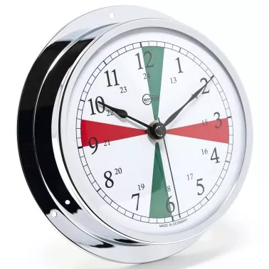 Barigo 611CRFS Viking 130 - Clock With Chrome Silence Zone