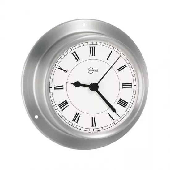 BARIGO 683RF Stainless Steel Ship's Clock Ø 110 mm