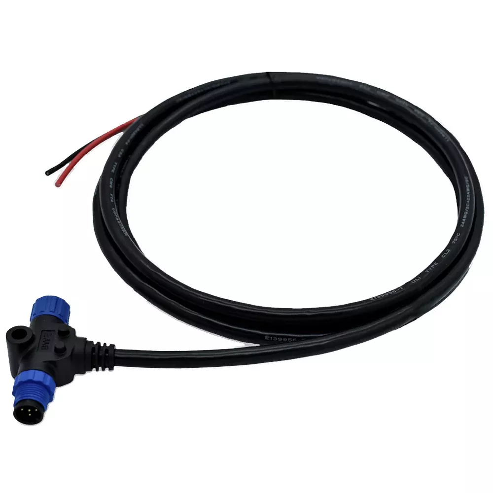 Bluewater NMEA 2000 Non-Fused Power Cable - 2 Meter