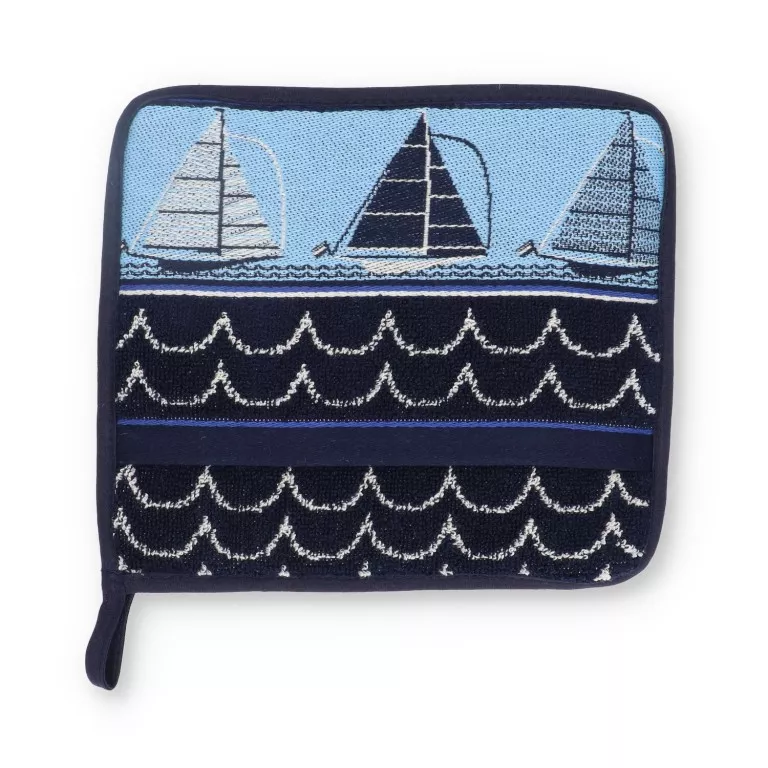 Bunzlau Castle Potholder Boat