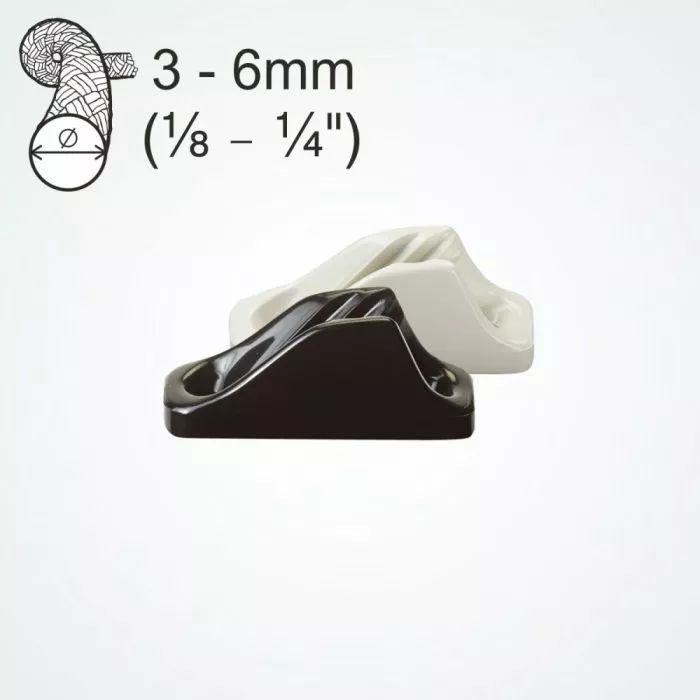Clamcleat CL204 Mini Nylon Cleats for 3–6 mm Rope