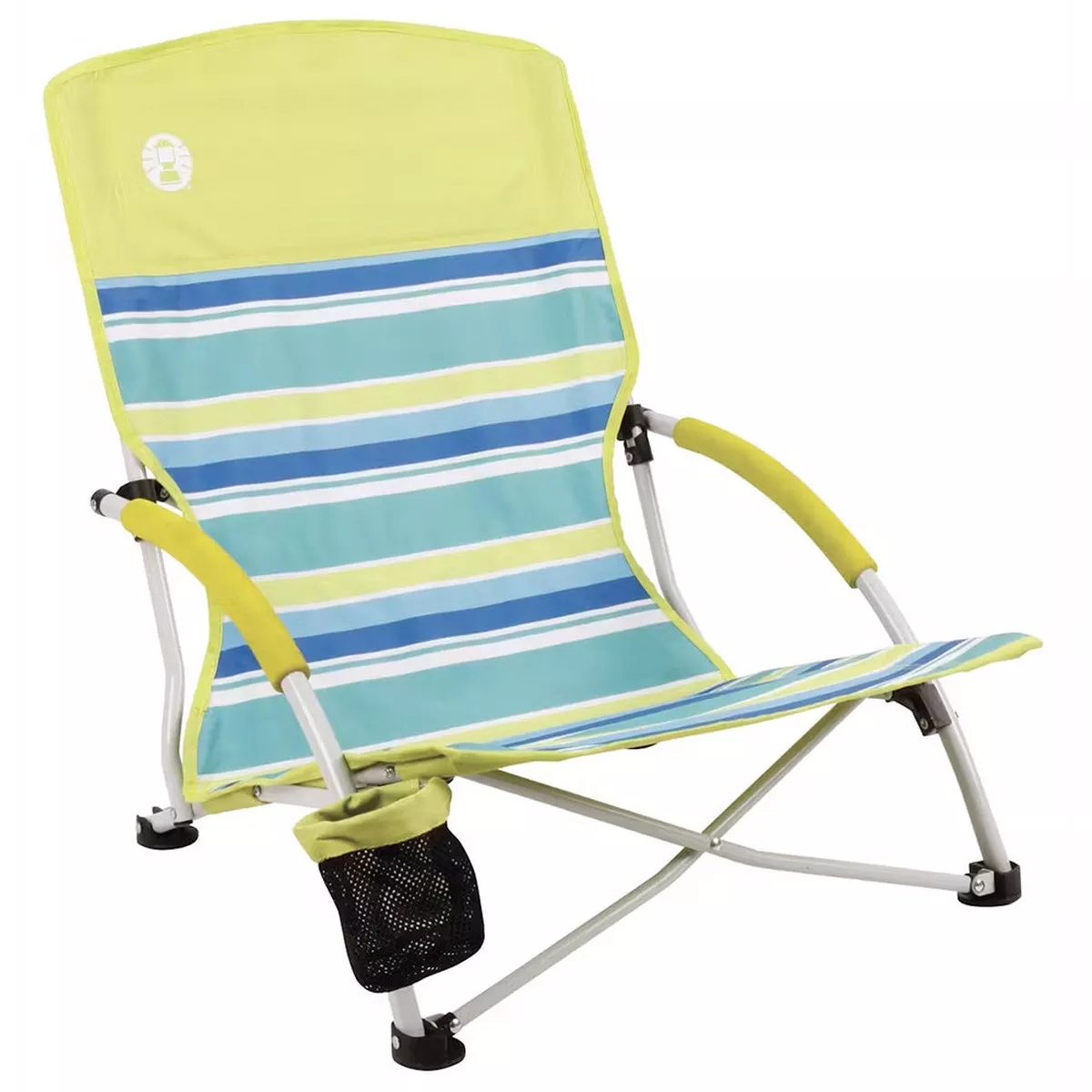 Coleman Utopia Breeze Beach Sling Chair - Yellow/Blue