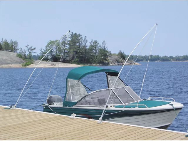 Dock Edge Mooring Whips for Boats up to 7 m