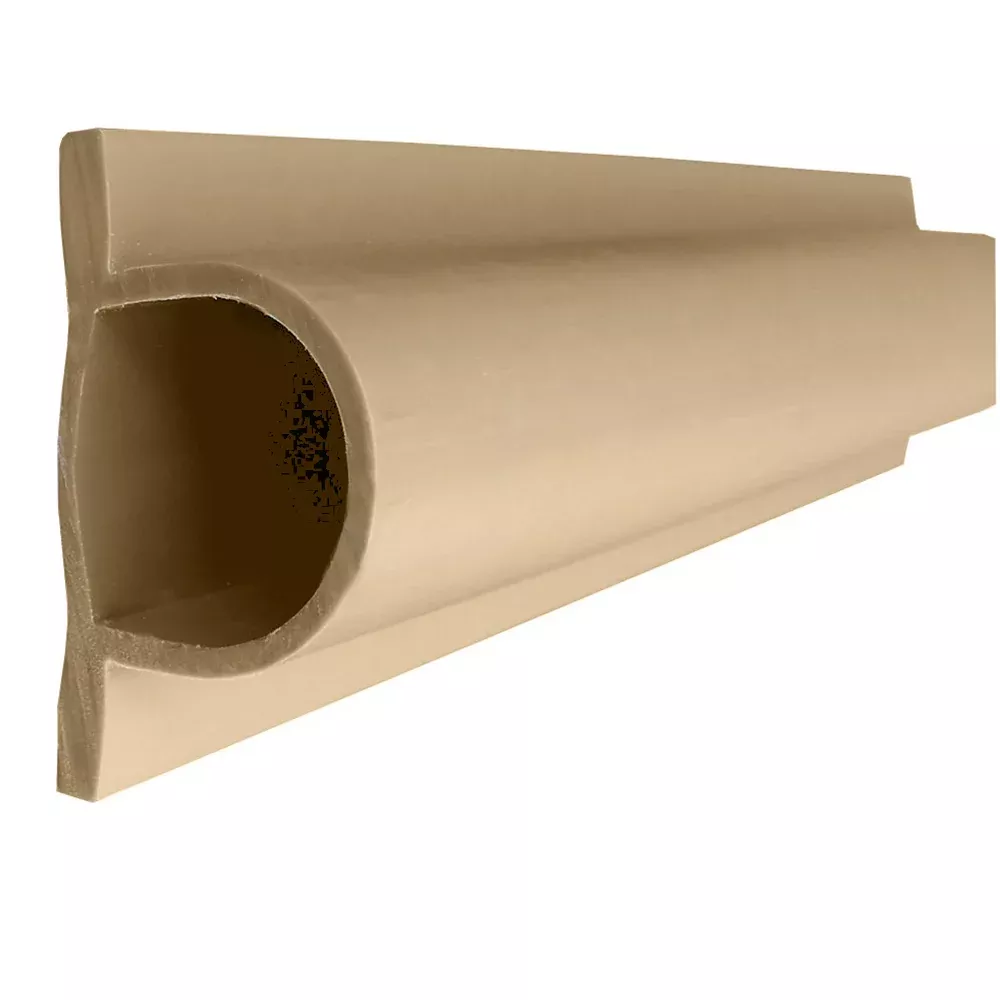 Dock Edge PRODOCK Heavy "D" Dock Profile - 3x8' Sections - Beige [DE1206F]