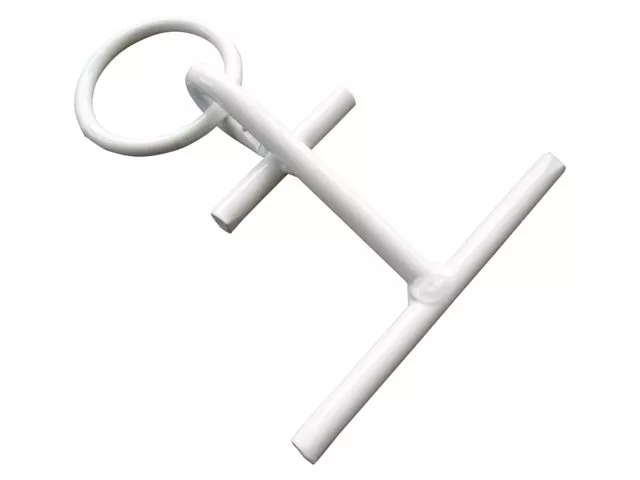 Dockedge 91107F - PortaCleat White 57mm