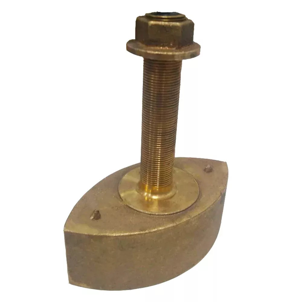 Echonautics Bronze Stem Thru-Hull Medium Frequency CHIRP Transducer - 1kW85 - 135kHz [CB131M1KW]