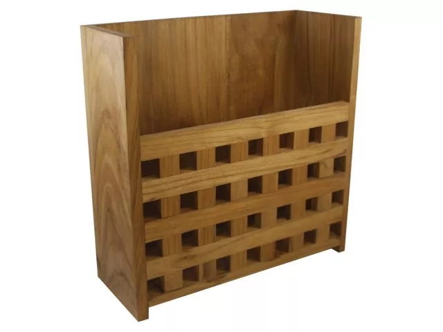Eude Block Grid Storage Rack 26.5x28x11cm