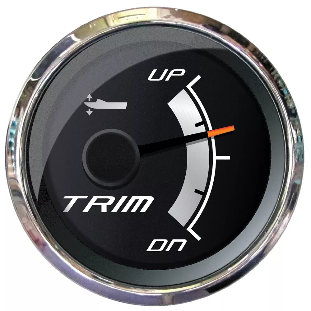 Faria Platinum 2" Trim Gauge f/Mercury, Mariner, Mercruiser, Volvo DP, Yamaha 2001Newer [22019]