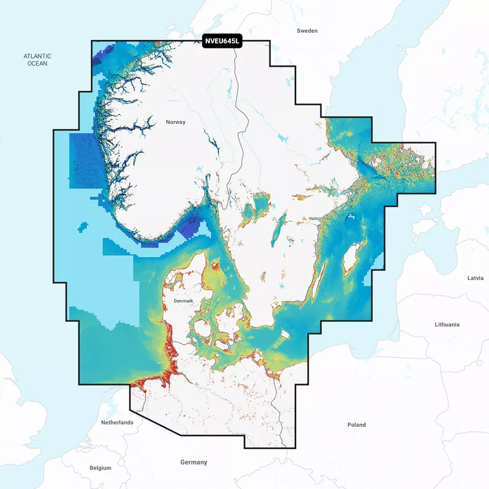 Garmin Navionics Vision+ NVEU645L SkagerrakKattegat [010-C1274-00]