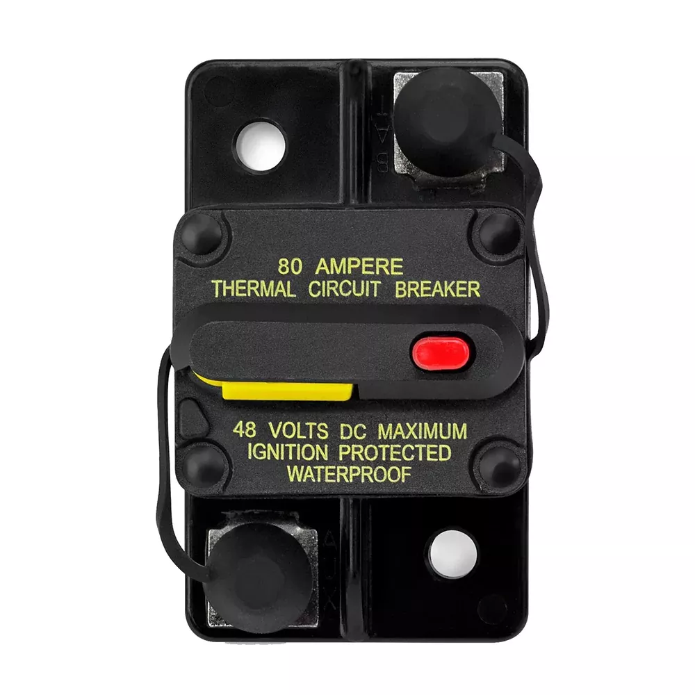 JL Audio 80 Amp Resettable Circuit Breaker - XMD-MCB-80