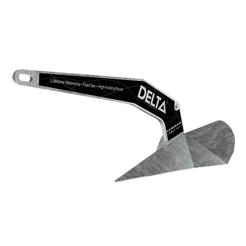 Lewmar Delta Anchor - Galvanized - 22lb[0057410]