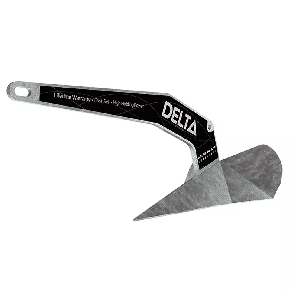 Lewmar Delta Anchor - Galvanized - 35lb[0057416]