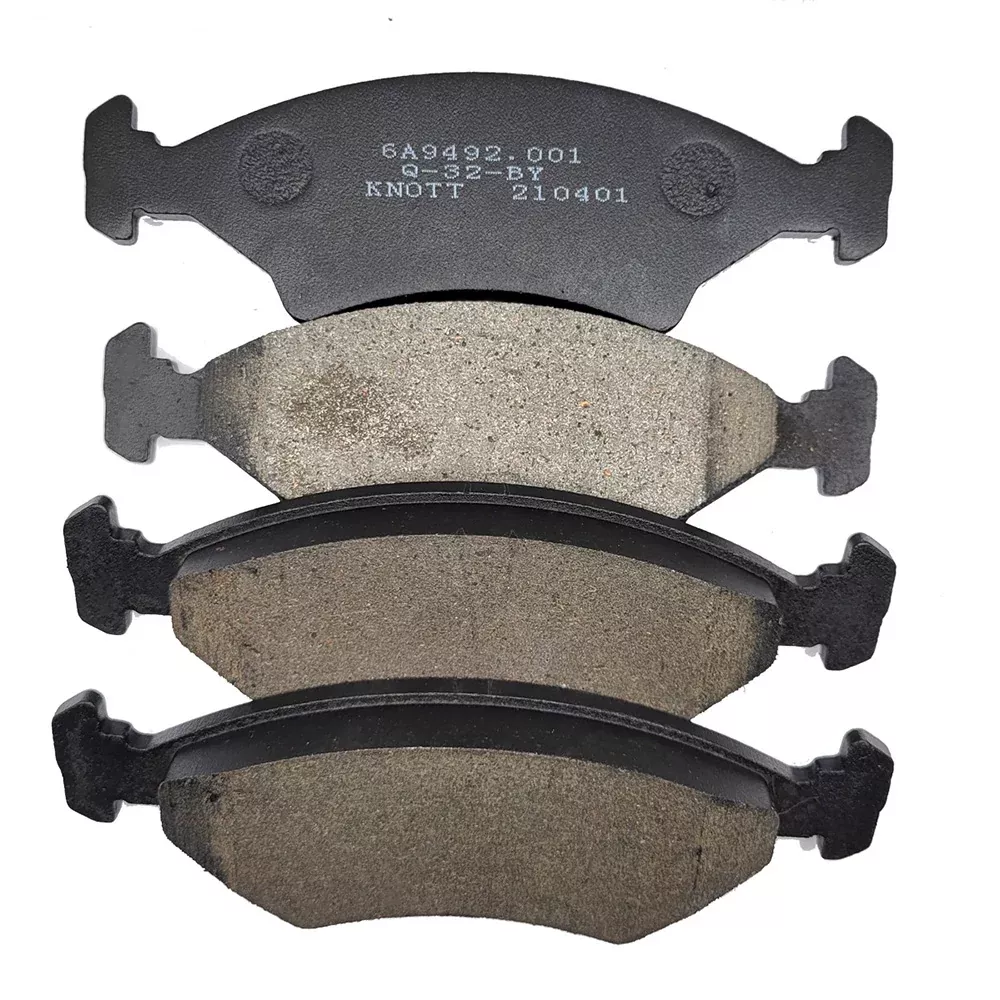 Load Rite by Knott Brake Pads 1012" Disc Full Axle 2 Sets InnerOuter