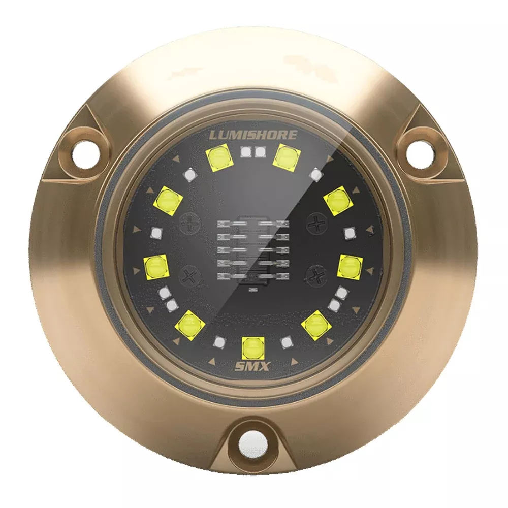 Lumishore ECLIPSE SMX24 Single Light Surface Mount Underwater Light - White