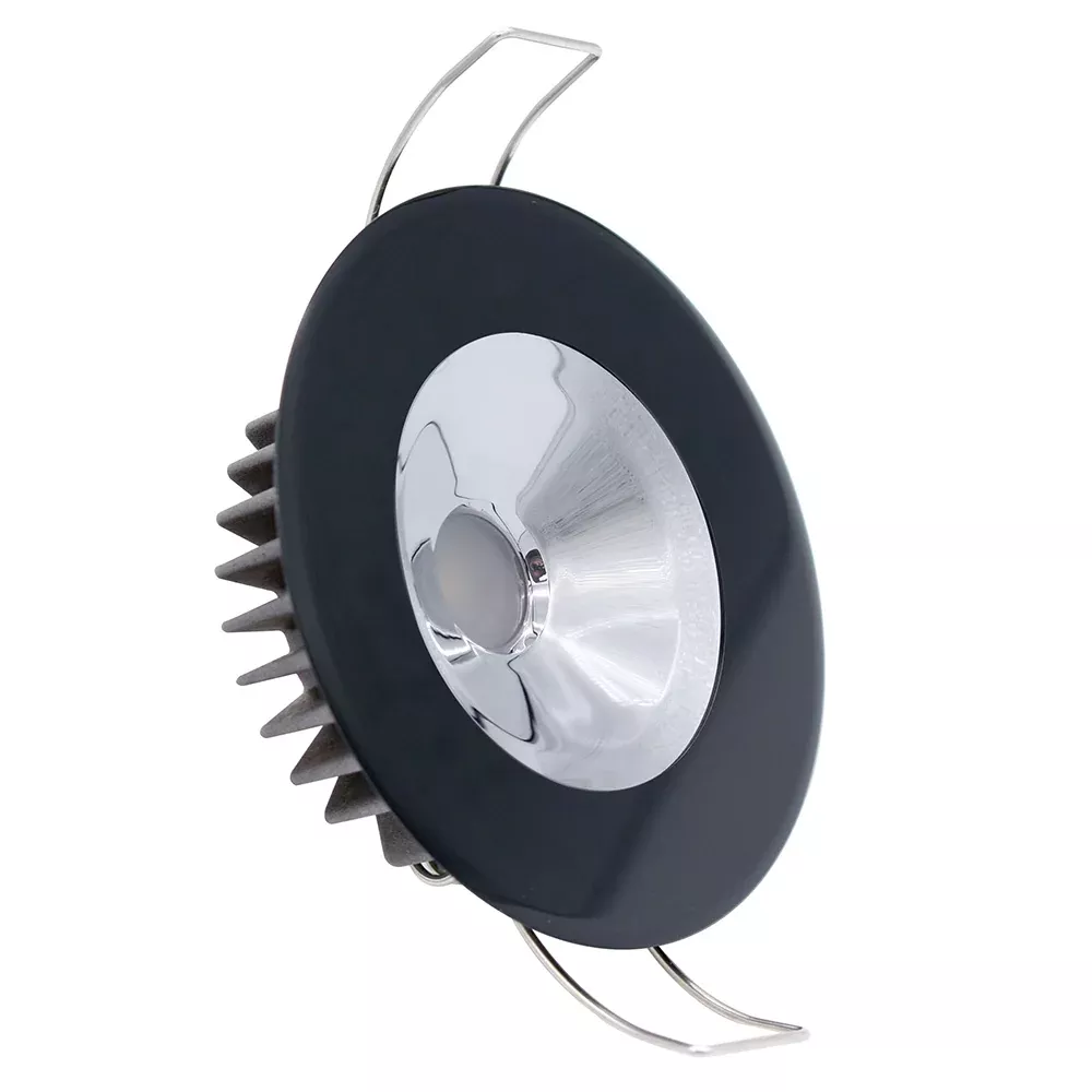 Lumitec Illusion Flush Mount LED Down Light – Spectrum RGBW – Cool White – Black Housing [117157]