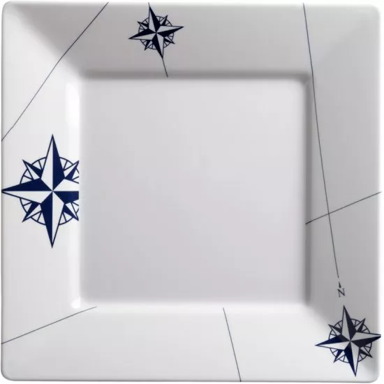 Marine Business Northwind Square Dinner Plate 25x25 cm
