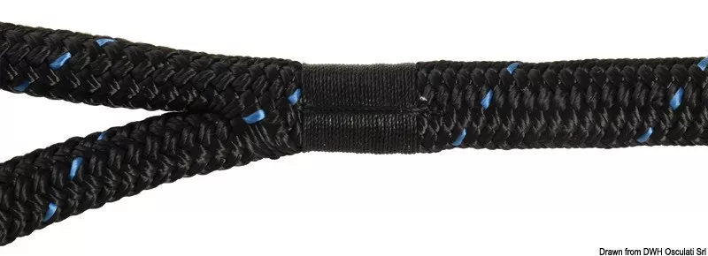 Marlow Blue Ocean Recycled Polyester Pre-Spliced Mooring Line