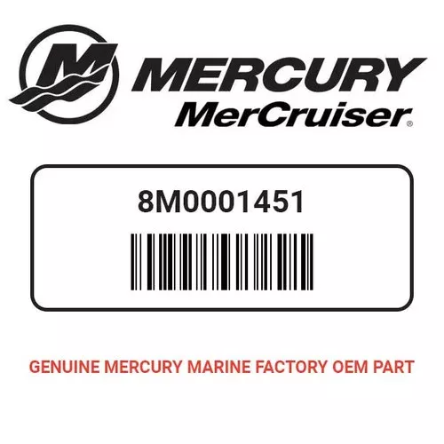 Mercury – Mercruiser 32-8M0001451 Hose-Molded