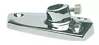 Osculati 35.390.03 - Spare Flag Pole Base for Ø14 mm Rods, Chrome Plastic
