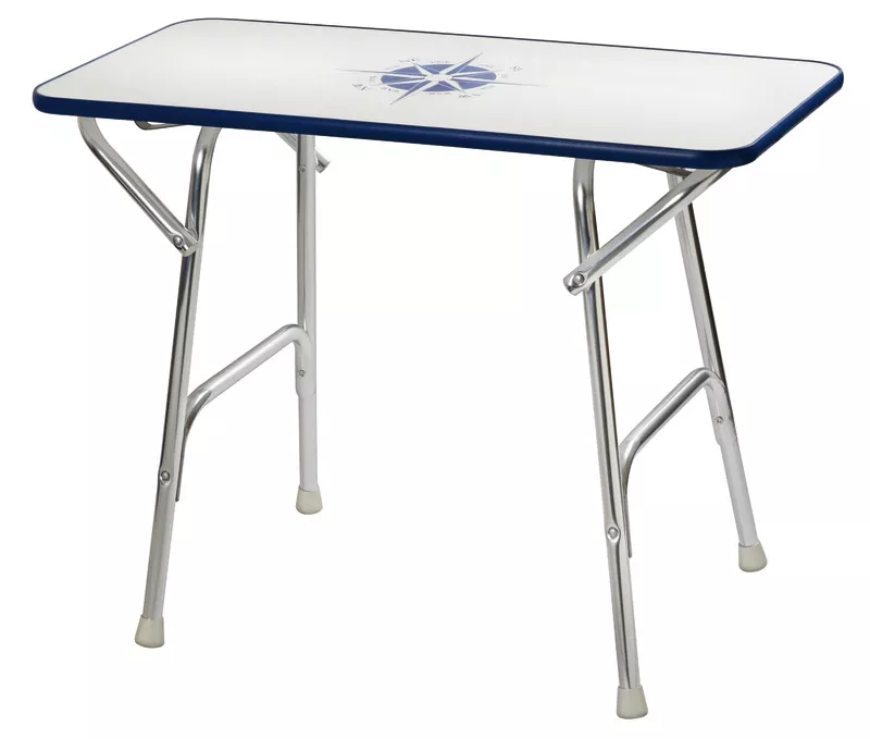 Osculati 48.354.02 - Tip-Top Cockpit Table Rectangular 80x40 cm, Height 61 cm