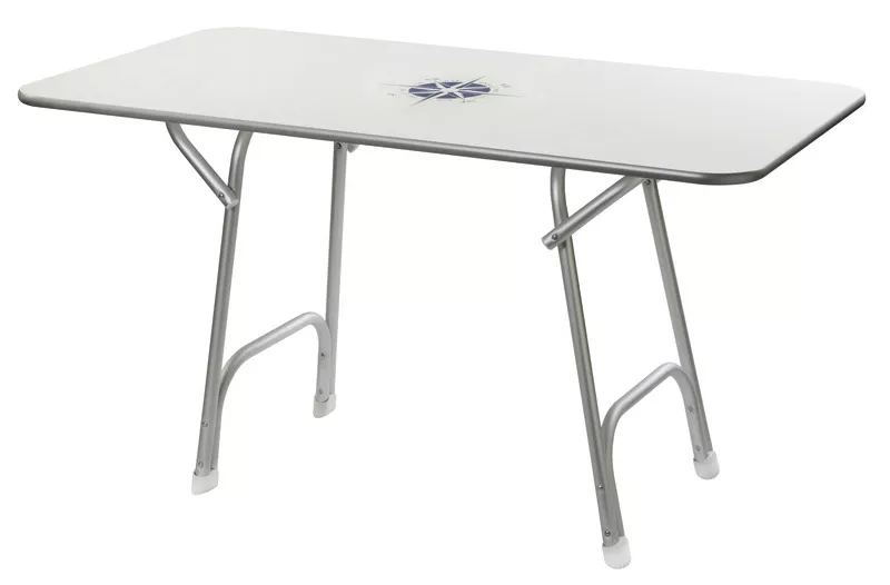 Osculati 48.354.07 - Tip-Top Cockpit Table Rectangular 130x73 cm, Height 72 cm