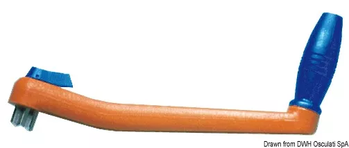 Osculati 57.176.09 - Floating Winch Handle with Lock-In System, 200 mm (8")