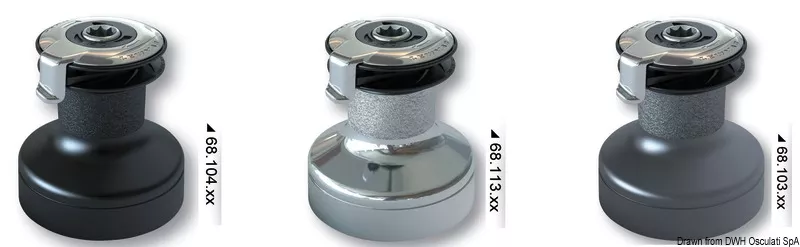 Osculati 68.113.50 - Lewmar Evo 50ST Self-Tailing Winch, Chromed Bronze