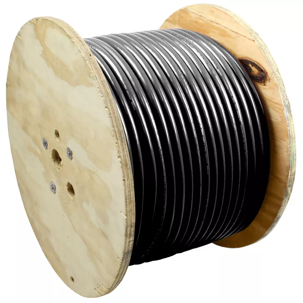 Pacer Black 2 AWG Battery Cable - 500[WUL2BK-500]