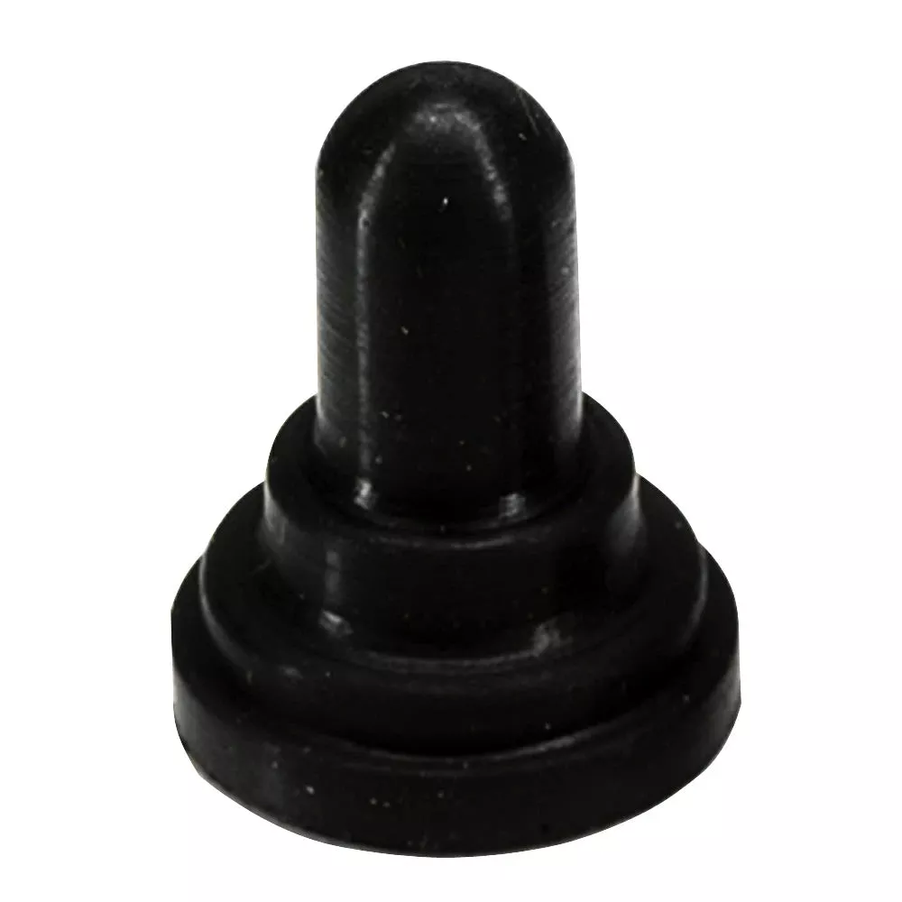 Paneltronics Toggle Switch Boot - 23/32" Round Nut - Black f/WP Breakers [048-015] (HN)