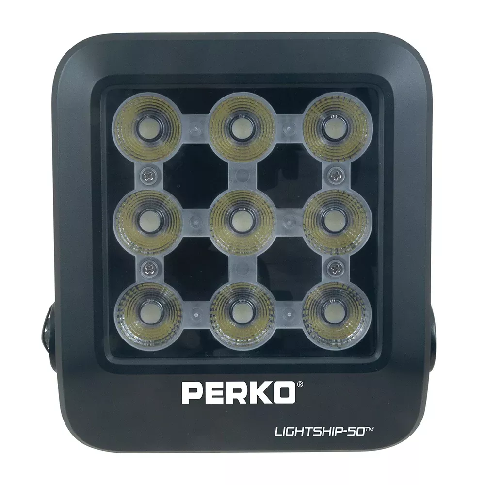Perko Lightship 50 LED High Performance Floodlight – 12/24V – Black