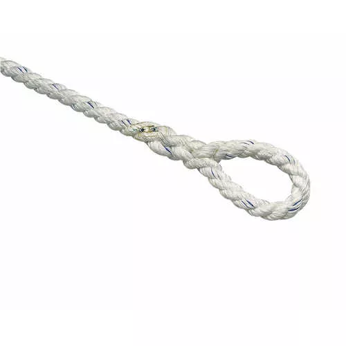 Plastimo 3-Strand Polyester Mooring Line with Eye Splice