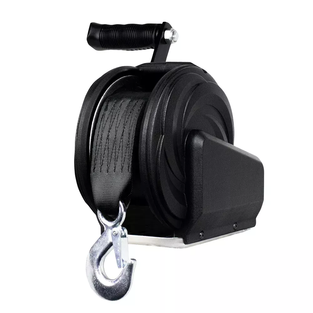 Powerwinch Select Series Winch 1,000lb, 8" Crank Arm - Carbon Black