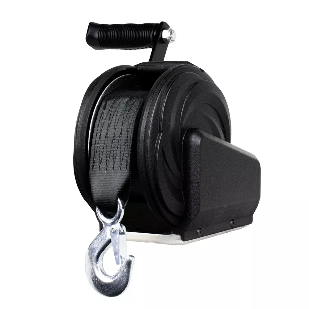 Powerwinch Select Series Winch 600lb, 6" Crank Arm - Carbon Black