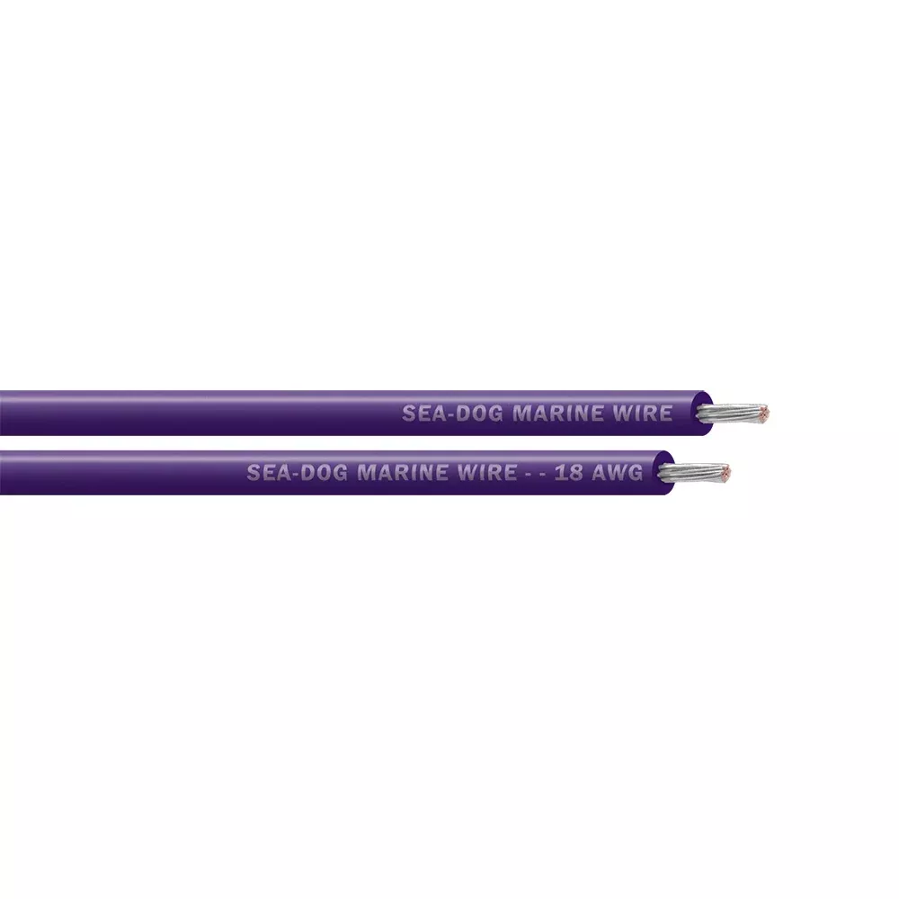 Sea-Dog 18 AWG Purple Primary Wire - 500'