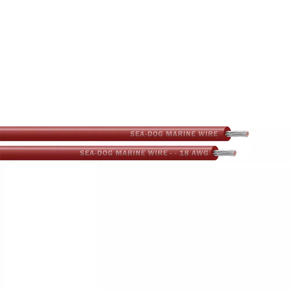 Sea-Dog 18 AWG Red Primary Wire - 500'