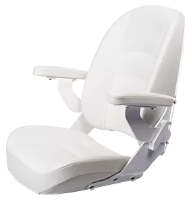 Shockwave Commander Seat - Storm (White)