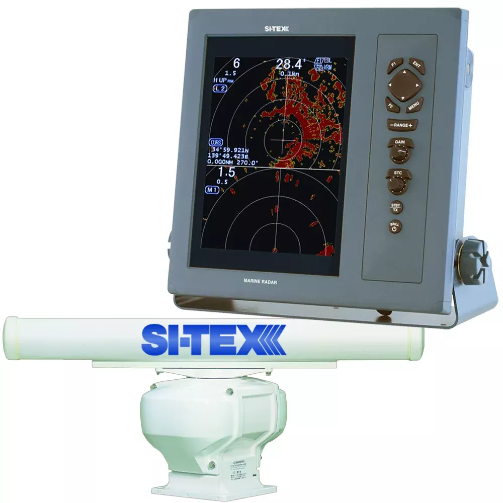 SI-TEX Professional Dual Range Radar w/4kW 4.5' Open Array - 10.4" Color TFT LCD Display [T-2040A-4]