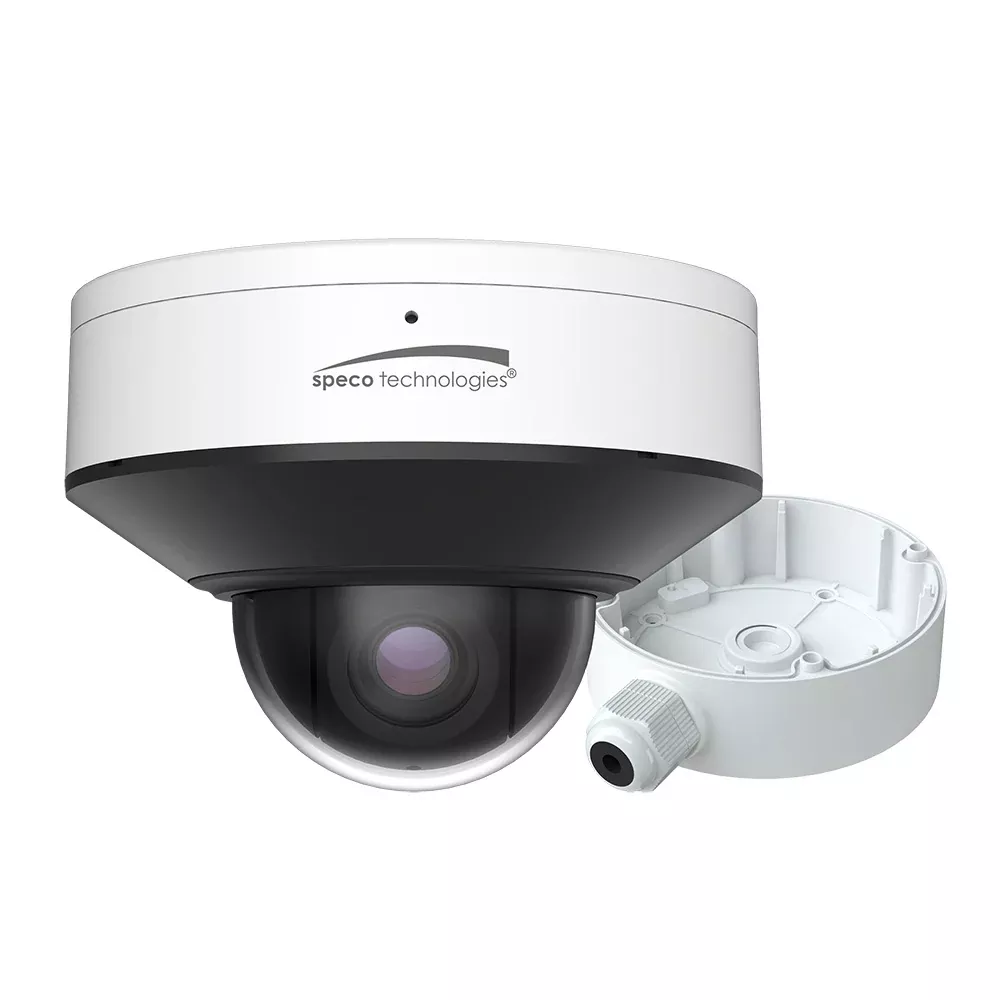 Speco 4MP IP PTZ Camera w/Advanced AnalyticsSmart Tracking