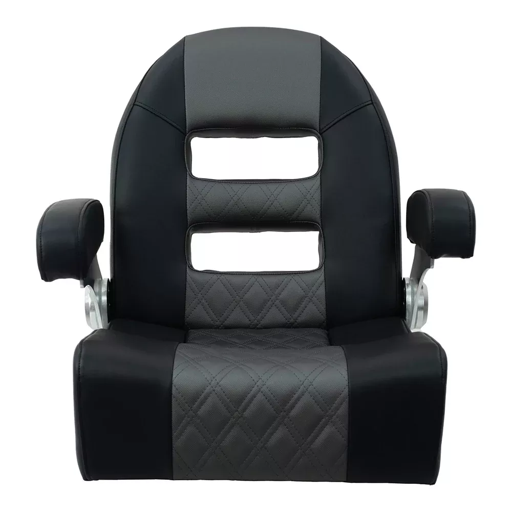 Springfield Console Helm Flip-Up - Black-Grey